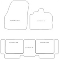 Renault Grand Scenic MK2 Car Mats